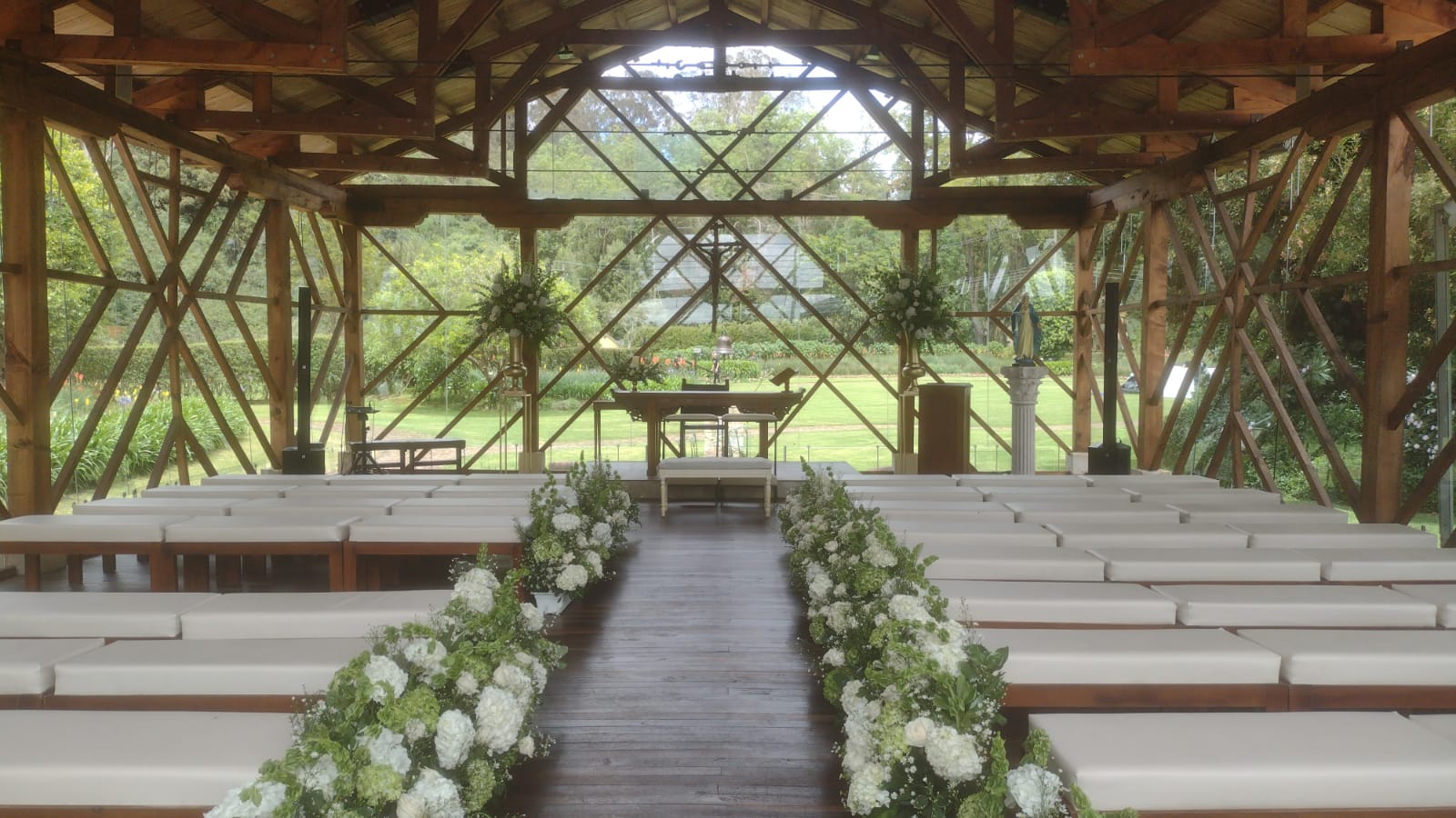 Interior de la capilla